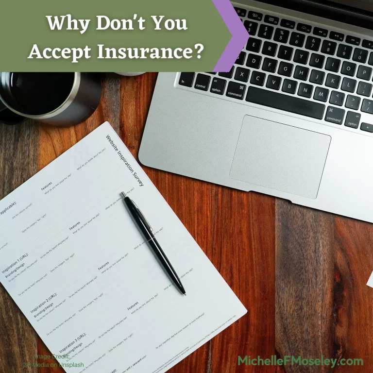 Why Don’t You Accept Insurance?