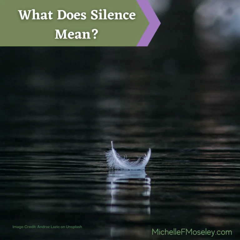 What Does Silence Mean?