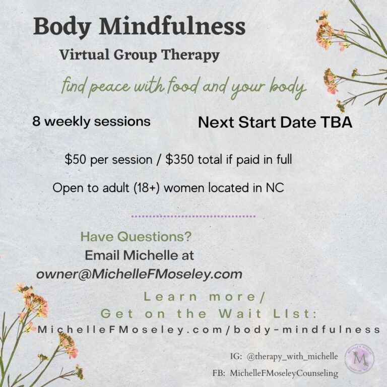 image desribing the details of a body mindfulness support group