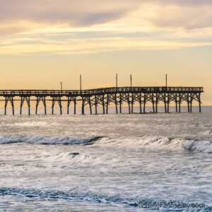An ocean pier off the coast of North Carolina because my clients are located from the mountains to the beach.