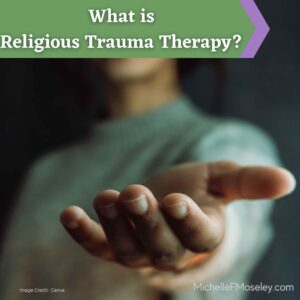 Image of a hand reaching out toward the viewer, indicating a counselor providing support via religious trauma therapy.  