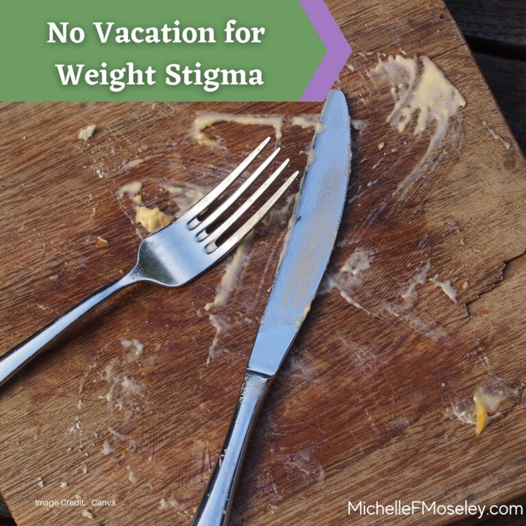 No Vacation for Weight Stigma