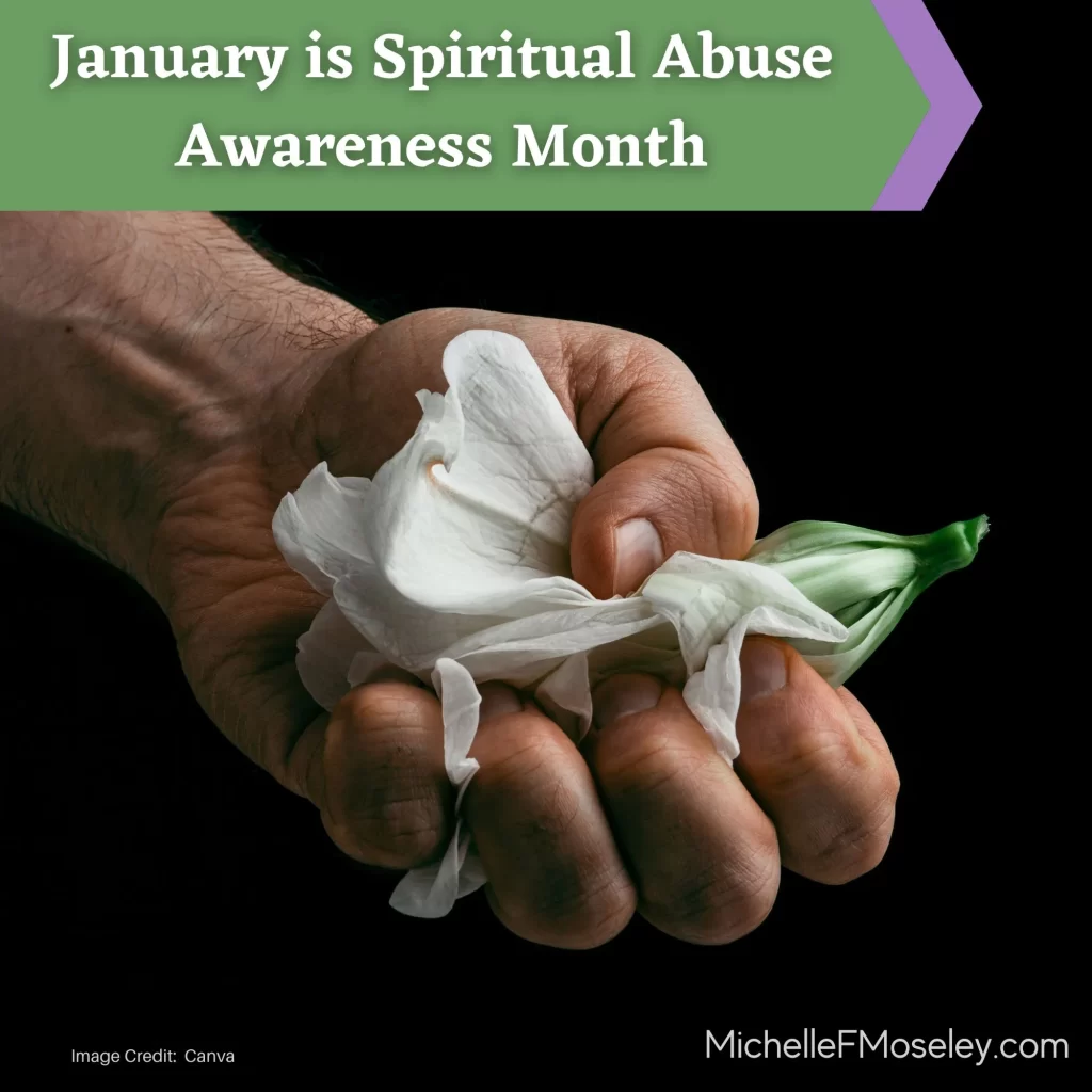 January is Spiritual Abuse Awareness Month