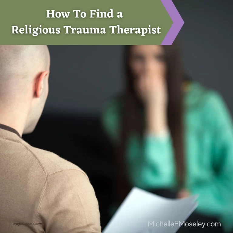 How To Find a Religious Trauma Therapist