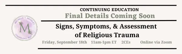 Image of text including name and date of continuing education event. All details are also included in text on this page.