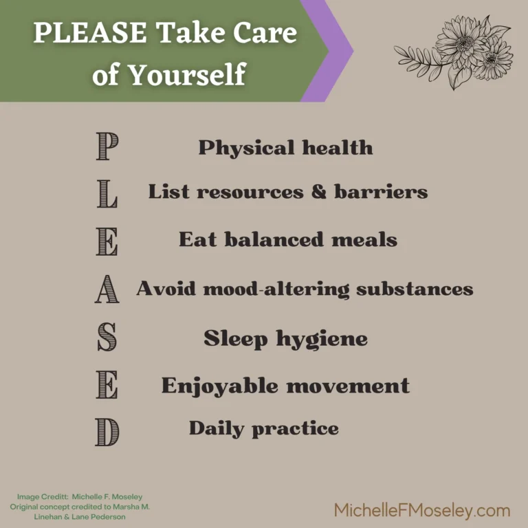 PLEASE Take Care of Yourself
