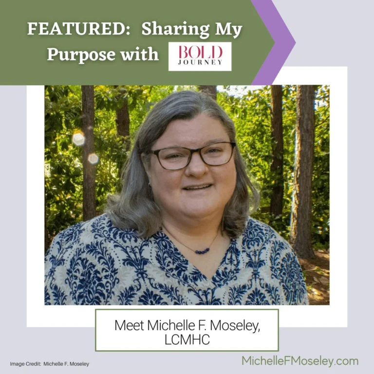 FEATURED:  Sharing My Purpose with Bold Journey