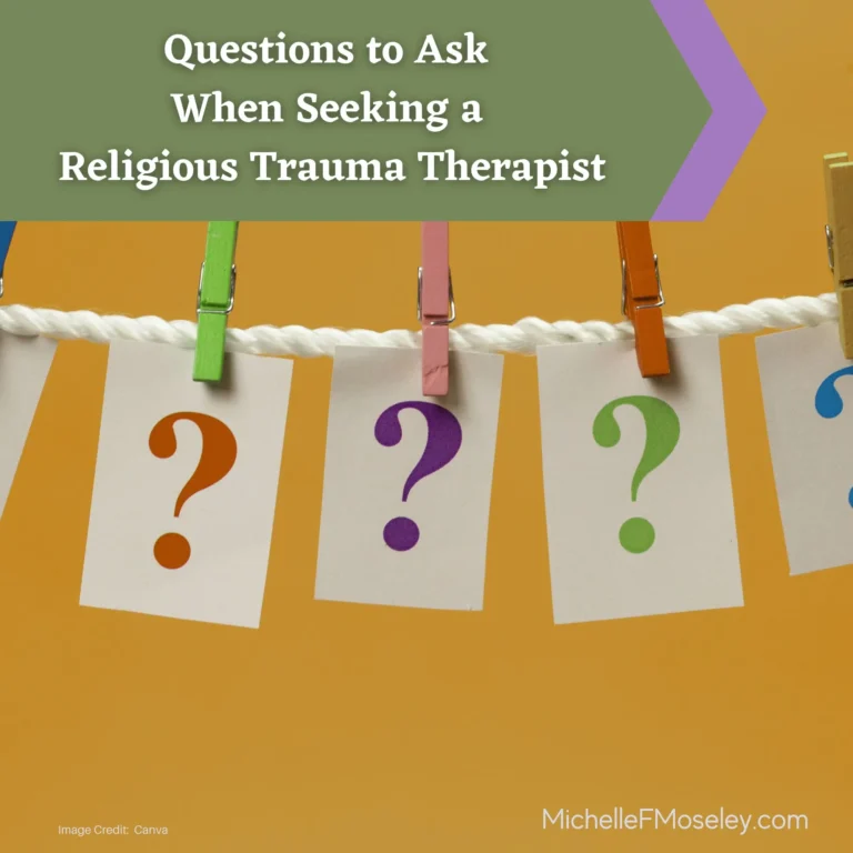 Questions to Ask When Seeking a Religious Trauma Therapist